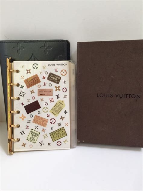 louis vuitton agenda planner|Louis Vuitton planner refills.